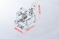 NANZHU Machine d'emballage de bâtonnets à café certifiée CE