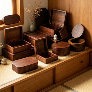 <span class=keywords><strong>Scatole</strong></span> Portaoggetti e Portagioie in <span class=keywords><strong>Legno</strong></span> Massello di Diversi Stili Personalizzati - Product Image 5