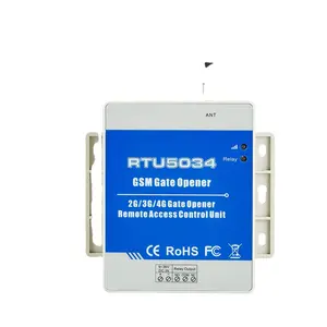 Vente chaude GSM 3G système de contrôle D'accès avec boîtier étanche RTU5034