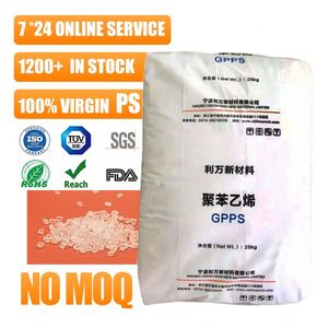 Gránulos de Poliestireno HIPS Virgen SY GPPS 535 525 HIPS 825, Materia Prima Plástica PS, Resina para Contenedores Organizadores - Product Image 1