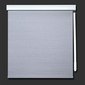 Store vénitien vertical en polyester <span class=keywords><strong>à</strong></span> ouverture automatique, design minimaliste pour fenêtres coulissantes - Chambre, salon, bureau - Product Image 3