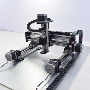 Plataforma de Posicionamiento Automático CNC de 3 Ejes con Sistema de Gantry de Husillo de Bolas para <span class=keywords><strong>Robot</strong></span> Cartesiano de Movimiento Lineal XYZ - Product Image 3