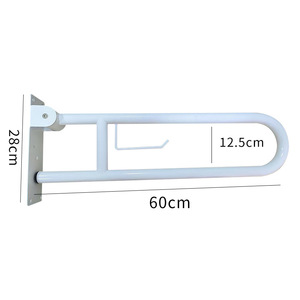 30cm ABS Anti-Slip Stainless Steel Grab Bar Toilet Shower Application Bathroom Safety Handrails for Elderly and Disabled Users - Product Image 6