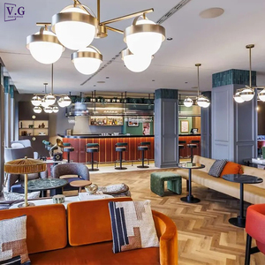 Design Moderno Personalizzato per Bar e Ristoranti con Legno Scanalato e Piano di Lavoro <span class=keywords><strong>in</strong></span> Corian Nero - Product Image 3