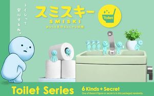 Hot Sale SA SMISKIS Worker/bed Room/bath/Toilet Series <b>PVC</b> <b>Blind</b> Box Toy Figure Statue Mini Toys Decoration - Product Image 2