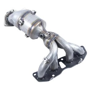 ex-factory price Source supplier manufacturer three way Catalytic Converter for Nissan Teana 2.5 front