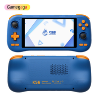 Console de jeu portable Gamegaga KINHANK K56, écran tactile 5,5'', Android 14, 5000 mAh, WIFI 5, lecteur de jeux rétro