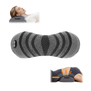 Masajeador Lumbar de Alta Calidad para Fisioterapia, con Calor y Vibración, Relajación <span class=keywords><strong>Muscular</strong></span> Profunda, Almohada de Tracción Cervical para la Circulación Sanguínea - Product Image 1
