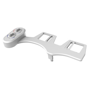 HaoEhhl perlengkapan Bidet nosel tunggal ABS Modern pabrik Bidet Vagina pembersih diri non-elektrik apartemen air panas/dingin/Hotel - Product Image 6