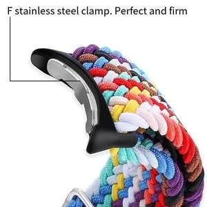 Nylon geflochtenes Armband für Google Pixel Watch 2 Band Ersatz gürtel Stoff Armband Armband für Pixel Watch Correa Zubehör - Product Image 4