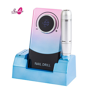 Máquina Profesional de Manicura y Pedicura Eléctrica Recargable de 45000 RPM <span class=keywords><strong>para</strong></span> <span class=keywords><strong>Uñas</strong></span> Acrílicas - Product Image 2