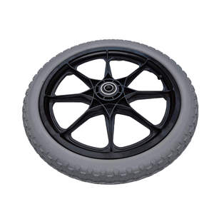 Ruedas de espuma de poliuretano sólido sin aire de 16 pulgadas Cheng Jin para silla de ruedas, ayuda de movilidad manual - Product Image 5
