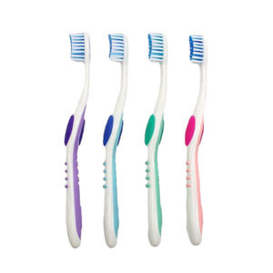 <span class=keywords><strong>Brosse</strong></span> <span class=keywords><strong>à</strong></span> dents manuelle en plastique <span class=keywords><strong>à</strong></span> poils moyens/durs/souples, personnalisable avec logo OEM, pour adultes – Vente en gros 2026 - Product Image 1
