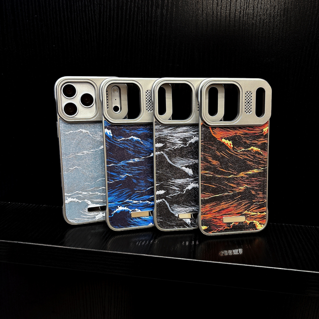 Luxurious Chinese-style Landscape Pattern Is Suitable for iPhone 17 Promax Fashionable Phone case Apple 16 Magnetic Attachment