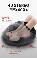 Masseur de pieds ems avec télécommande ajuster masseur de jambe de pied électrique masseur de mollet de pied basse fréquence