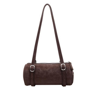 Bolso de Hombro Cruzado con Cadenas, Diseño Retro Coreano, para Mujer, Invierno 2025, con GPS - Product Image 5