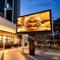 Écran LED Apexls pour extérieur, étanche IP65+, écran publicitaire LED, boîtier entièrement en aluminium, économe en énergie, pour panneau d'affichage routier