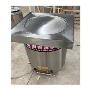 Best Selling 100 L cooking cookware milk pot stainless large industrial Gas broth Soup cooking boilers For Restaurant