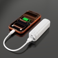 Banque d'alimentation mini étanche IPX5 5000mAh, charge rapide 20W PD & QC avec PPS, chargeur portable ultra-compact