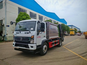 Camión compactador de basura de 7 toneladas, 4x2, municipal, Howo, con volante a la derecha. - Product Image 2