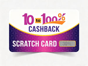 Tarjeta Rasca y Gana Personalizada con Diseño de Agradecimiento, Ofertas de Descuento, Impresión a Todo Color - Product Image 1