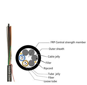 Cable <span class=keywords><strong>de</strong></span> Fibra Óptica UKCC GYFTY, Muestra Disponible para Evaluación <span class=keywords><strong>de</strong></span> <span class=keywords><strong>Proyectos</strong></span> y Pruebas <span class=keywords><strong>de</strong></span> Laboratorio, Armadura <span class=keywords><strong>de</strong></span> Cinta <span class=keywords><strong>de</strong></span> Acero, Revestimiento <span class=keywords><strong>de</strong></span> PE - Product Image 6