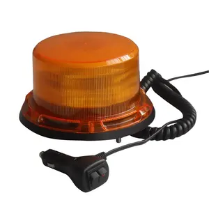 ECE R65 Class 2 dan SAE Lampu Peringatan LED, Lampu Beacon Peringatan Mobil, Mode Siang dan Malam, dengan Lampu Flash Putar