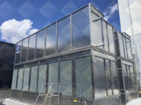 Compresseur à ammoniac NH3 R717, système de refroidissement par évaporation, condenseur pour la réfrigération des usines de glace industrielles