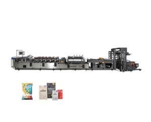 Tốc độ cao Tự động túi nhựa Máy làm PLC & động cơ thành phần cốt lõi cho Composite phim Túi nhựa làm Túi - Product Image 1