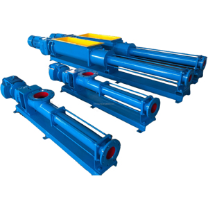 Bomba de tornillo con eje de accionamiento de paletas para transportar materiales de alta viscosidad - Product Image 3