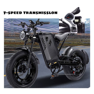 Vélos électriques pour adultes à moteur haute vitesse 1000W, scooter à roues larges, moto électrique - Product Image 6