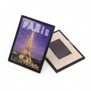 Custom Display Poster 2D Acrylic Tin Magnet Frame for Magnetic <b>Fridge</b> Photo Diy - Product Image 6