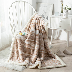 Manta de flanela de fábrica diseño personalizado manta de poliéster tirar <span class=keywords><strong>mantas</strong></span> de sofá cama <span class=keywords><strong>para</strong></span> viajes de oficina en el hogar - Product Image 3
