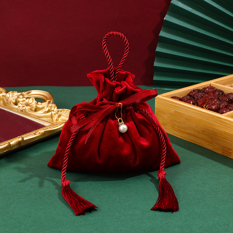 Wine Red Tassel 2