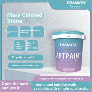 Revêtement mural et de sol <span class=keywords><strong>Mara</strong></span>, style design moderne, intérieur et extérieur, matériau inorganique écologique, résistant au frottement, imperméable - Product Image 5