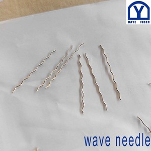 Alambre Ondulado Recubierto de Latón de 0.4/25 mm, Fibra de Acero con Excelente Fuerza de Enclavamiento Mecánico para Mezcla de UHPC C120 - Product Image 3