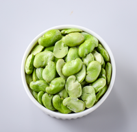 Habas Verdes Tostadas, Sin GMO, Sin Freír, Bajas en Grasa, Altas en Proteínas, con Clorofila Natural, Snack Saludable con Antioxidantes