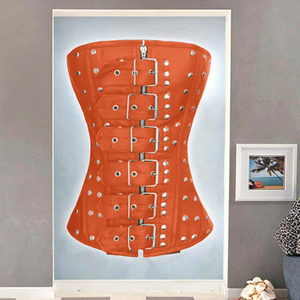 Jupe gainante sans couture en nylon haute élasticité pour femme, taille haute, contrôle du ventre, demi-jupe, respirante, amincissante, S-3XL - Product Image 3