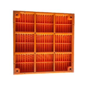 Cát sàng rung màn hình lưới Polyurethane khe khử nước sàng tấm <span class=keywords><strong>PU</strong></span> tuyến tính màn hình lưới - Product Image 2