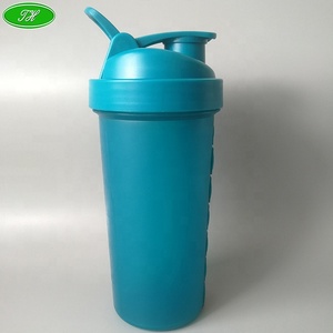 Neue Personalisierte Wasserflaschen Plastik-Mixer Protein-<span class=keywords><strong>Shaker</strong></span> Cocktail-Flasche mit Pillendose Sichtfenster für Werbezwecke - Product Image 3