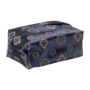 Chinese Style Brocade Tissue Box <b>Fabric</b> Dustproof Car Living Room Tissue Bag <b>Retro</b> Luxury Design - Product Image 4