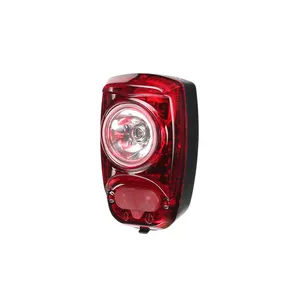 Mountain Bike Night Ride Bicycle Tail Warning Light USB Safety Charger Water-resistant Led Bicycle Light