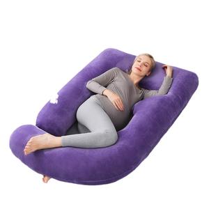 Oreiller en U pour la <span class=keywords><strong>grossesse</strong></span> et la maternité, pour dormir sur le côté et soutenir la taille, oreiller transfrontalier pour Aliexpress - Product Image 5