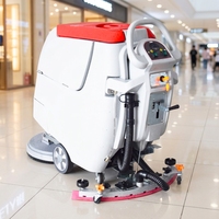 Machine de nettoyage automatique des sols très vendue, balayeuse électrique, laveuse de sols électrique commerciale