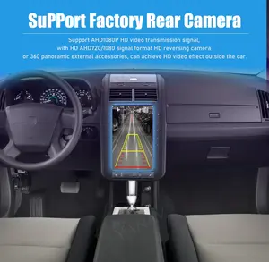 13,6 "para pantalla Tesla Audio estéreo reproductor Multimedia navegación GPS Android Radio de coche para Dodge Journey JCUV 2008-2013 - Product Image 5