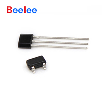 Capteur magnétique à effet Hall BL-HE-MT8652/TO-92, omnipolaire, alimentation nano puissance 7V, tension de batterie inversée -0.5V pour applications électriques
