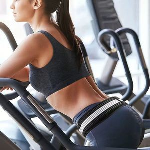 Cinturón de Soporte Ajustable y Transpirable de Neopreno para la Articulación Sacroilíaca con Compresión para Deportes - Diseño Envolvente - Product Image 5