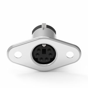 Connecteur femelle de type montage sur châssis 6 broches du fabricant en gros - Product Image 3