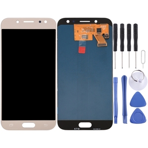 Écran LCD Super AMOLED d'origine pour Galaxy <span class=keywords><strong>J5</strong></span> (2017)/<span class=keywords><strong>J5</strong></span> Pro 2017, J530F/DS J530Y/DS avec câble flexible LCD complet numériseur - Product Image 1
