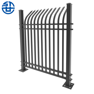 Kẽm thép hàng rào các nhà sản xuất sắt nghệ thuật biệt thự cộng đồng hàng rào nhà máy sân an toàn hàng rào vườn lan can kim loại hộ Lan Tôn sóng thép - Product Image 4